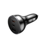4smarts VoltRoad Ultimate 160W Biloplader - 2 x USB-C & 1 x USB-A - Sort