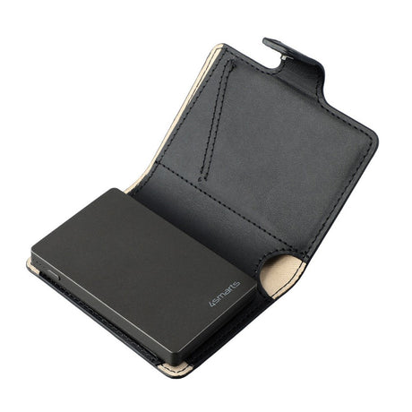 4Smarts - PowerBank Lommebok 3000 mAh - Svart