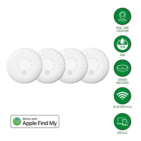 4Smarts SkyTag Location Finder Sporingsenhed - 4 Stk. - Hvid