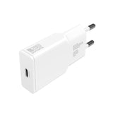 Vægoplader USB-C til Lightning Kabel - 4smarts - 20W / 1.5m - Hvid