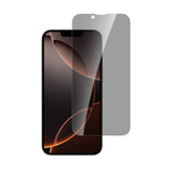 4smarts - iPhone 16e - Andre glass skjermbeskytter m. Monteringsramme - Personvernfunksjon - Gjennomsiktig