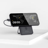 4smarts - Enterprise Pocket 10.000 mAh Trådløs PowerBank - 22.5W - Space Grey