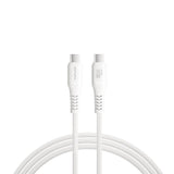 4smarts - USB-C til USB-C Kabel 60W - 1.5 m - Hvid