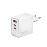 4smarts Vægoplader m. 1x USB-A & 2x USB-C / 100W - Hvid
