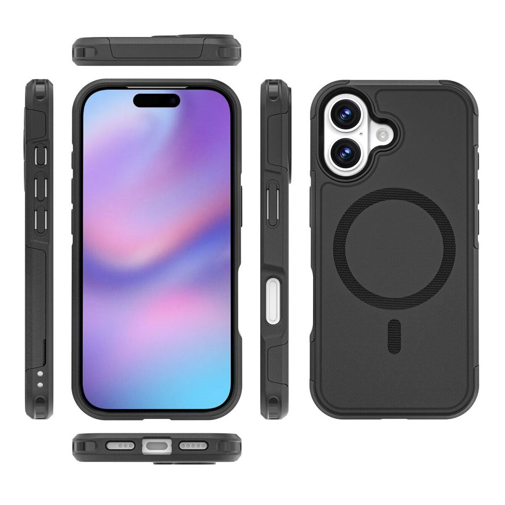 4Smarts iPhone 17 Defend Mobil Cover - MagSafe Kompatibel - Sort