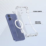 4Smarts iPhone 17 IBIZA Hybrid Case - MagSafe Kompatibel - Gennemsigtig