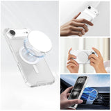 4Smarts iPhone Air IBIZA Hybrid Case - MagSafe Kompatibel - Gennemsigtig