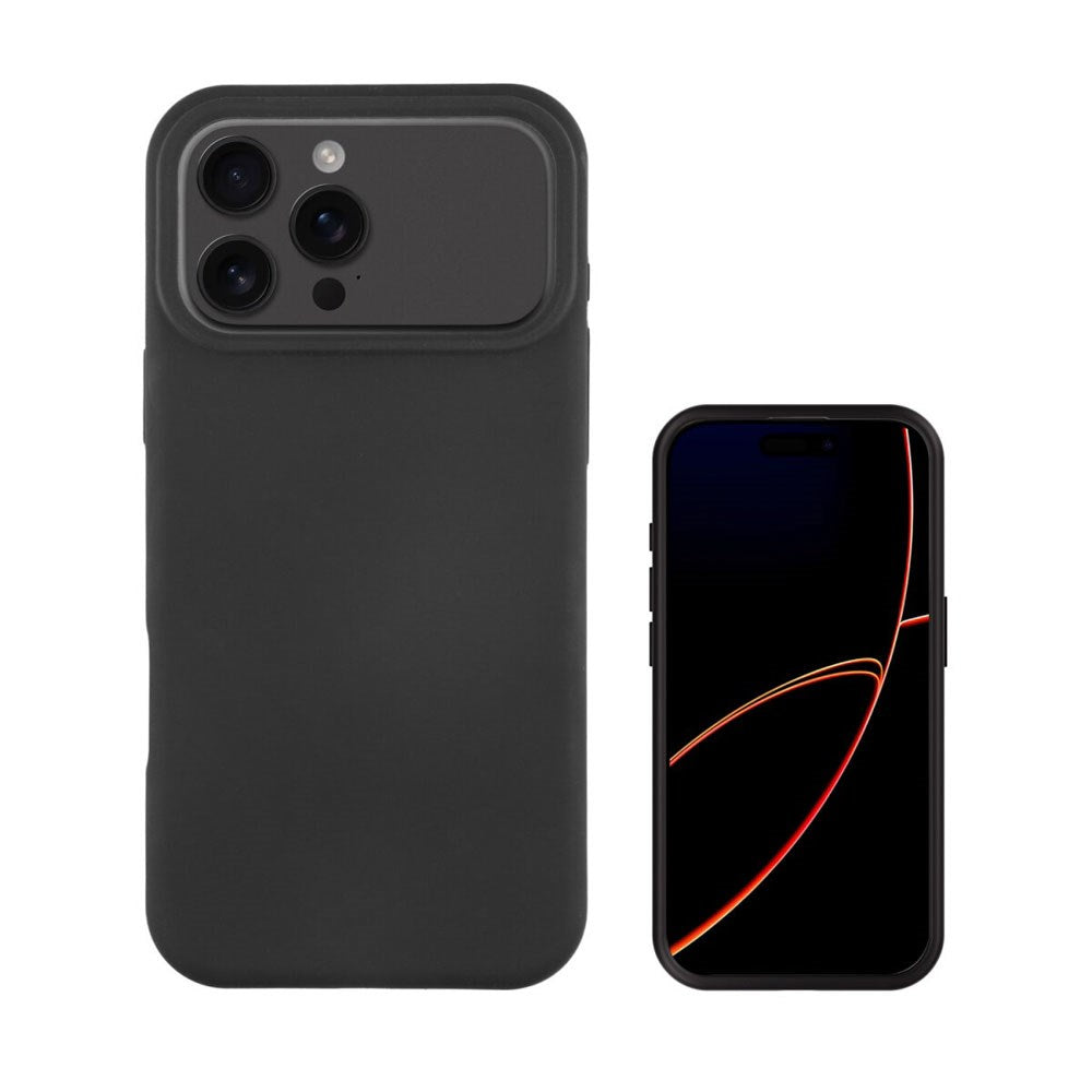 4Smarts iPhone 17 Pro Silikone Mobil Cover - MagSafe Kompatibel - Sort