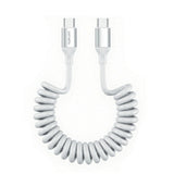 4smarts USB-C til USB-C Kabel - 240W - 50cm - Hvid