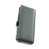 4smarts Enterprise 20.000mAh 165W Powerbank m. Integreret USB-C Kabel - Grå