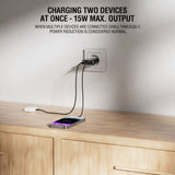 4smarts PDPlug Slim 30W Vægoplader - 1 x USB-C 1 x USB-A - Sort