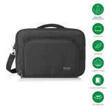 4smarts Eco Clamshell Computertaske med. Lommer - 15-16" - Sort