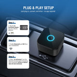 4smarts Trådløs Adapter - Apple CarPlay & Android Auto - Sort