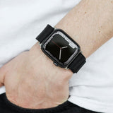 Vonmählen Apple Watch (38/40/SE/41/42 mm) Action Loop Nylon Watch Strap - Svart