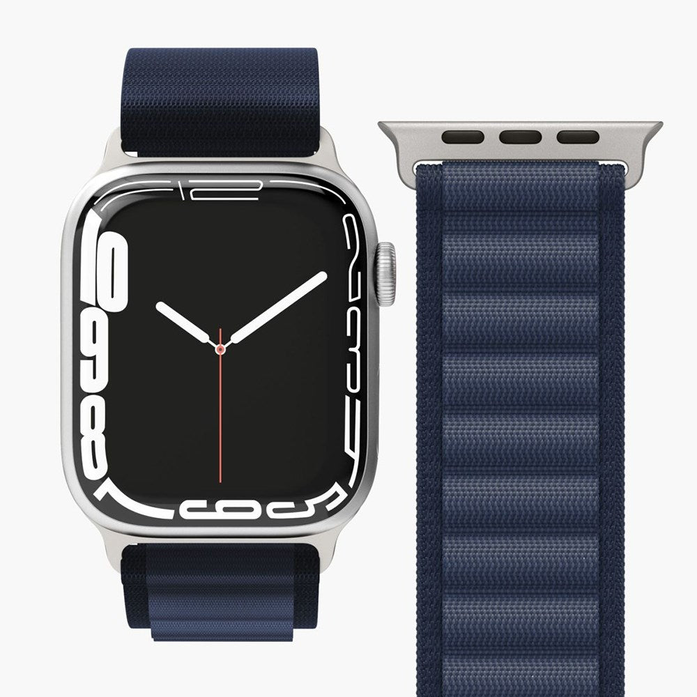 Vonmählen Apple Watch (38/40/SE/41/42 mm) Action Loop Nylon Watch Strap - Blå