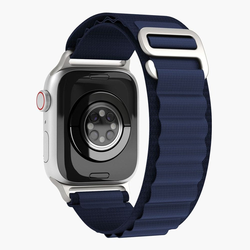 Vonmählen Apple Watch (38/40/SE/41/42 mm) Action Loop Nylon Watch Strap - Blå