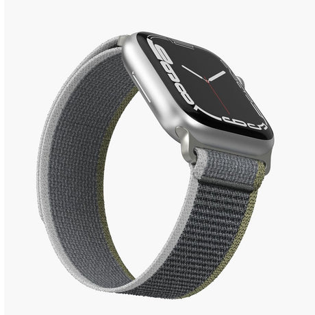 Vonmählen Apple Watch (38/40/SE/41/42 mm) Trekking Loop Nylon Watch Strap - Grå / Grønn