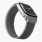 Vonmählen Apple Watch (42/44/45/SE/49mm) Trekking Loop Nylon Watch-rem - Grå / Grønn
