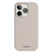 Vonmählen iPhone 15 Pro Eco Silikone Bagside Cover - MagSafe Kompatibel - Beige