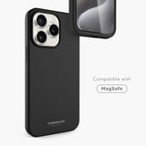 Vonmählen iPhone 15 Pro Max Eco Silikon Bakdeksel - MagSafe kompatibel - Svart