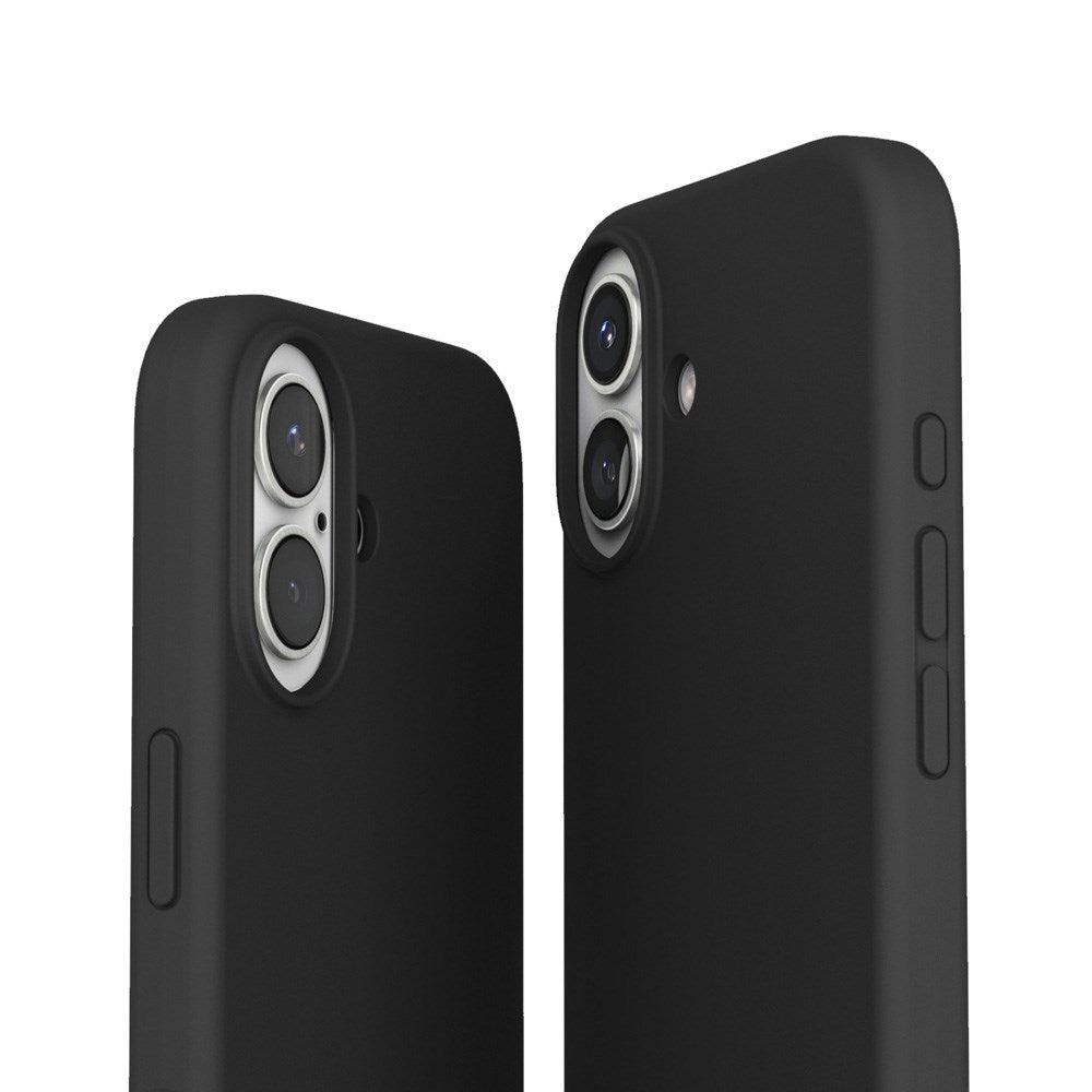 Vonmählen iPhone 16 Eco Silikon Bakdeksel - MagSafe kompatibel - Svart