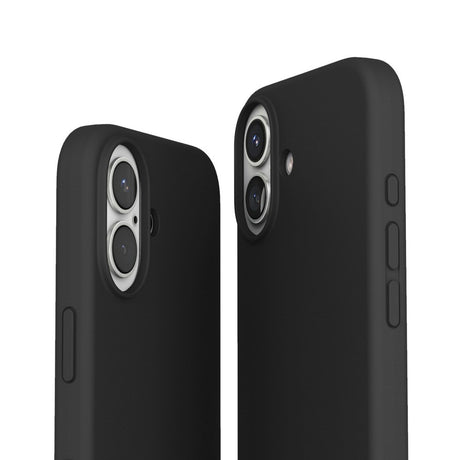 Vonmählen iPhone 16 Eco Silikon Bakdeksel - MagSafe kompatibel - Svart