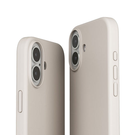 Vonmählen iPhone 16 Eco Silikon Bakdeksel - MagSafe kompatibel - Krem