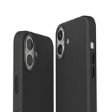 Vonmählen iPhone 16 Like Leather Bakdeksel - MagSafe-kompatibel - Svart