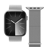Vonmählen Apple Watch (38/40/SE/41/42mm) Milanese Loop 2 rustfri stålrem - sølv
