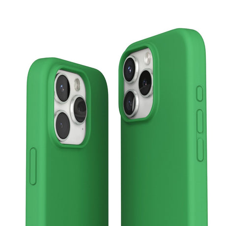 Vonmählen iPhone 16 Pro Eco Silikon Bakdeksel - MagSafe-kompatibel - Green Haven