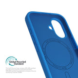 Vonmählen iPhone 16 Eco Silikon Bakdeksel - MagSafe kompatibel - Sky Captain