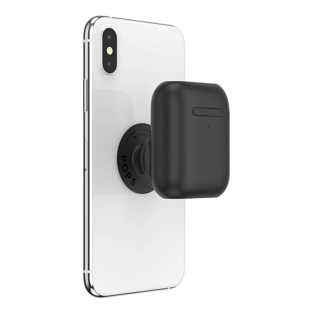 POPSOCKETS AirPods Holder Black Aftageligt Greb med Case - Lilla