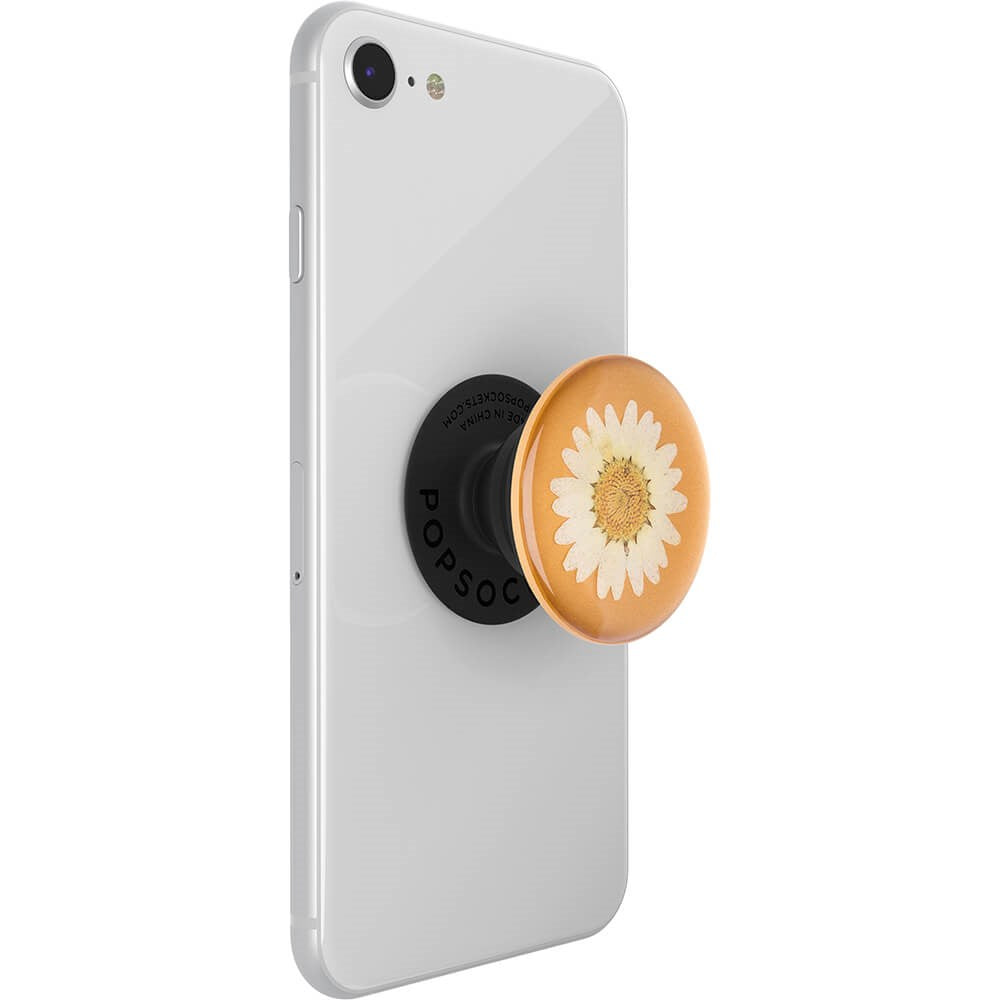 POPSOCKETS PopGrip - Presset hvit tusenfryd - Premium