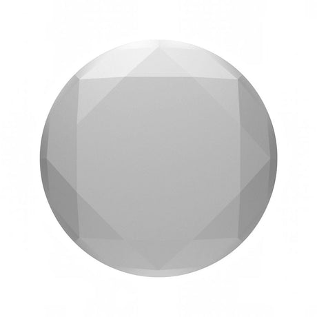 POPSOCKETS PopGrip Aftageligt Greb m. Standerfunktion - Metallic Diamond Silver