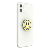 POPSOCKETS PopGrip Tie Dye Smiley Avtagbart grep m. Stativfunksjon