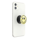 POPSOCKETS PopGrip Tie Dye Smiley Avtagbart grep m. Stativfunksjon