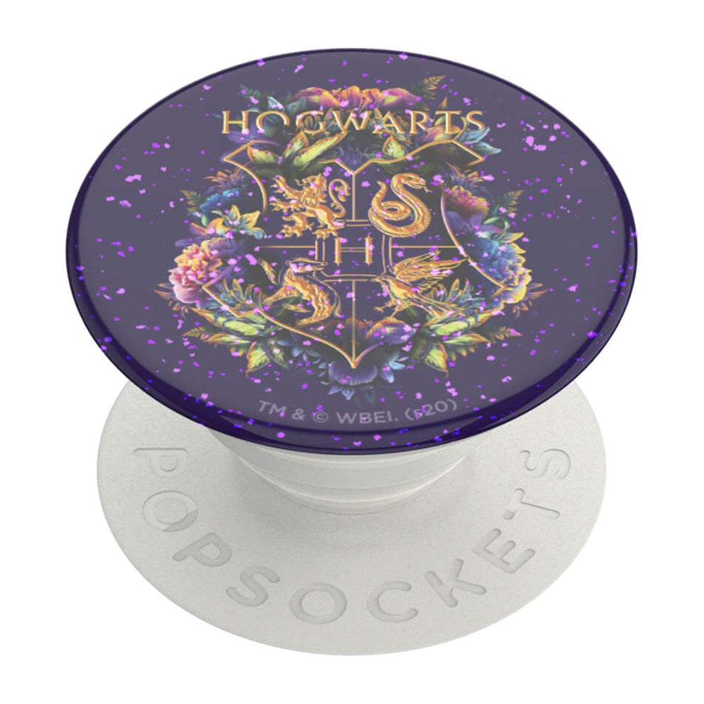 POPSOCKETS PopGrip - Glitter Galtvort Floral - Stativ &amp; Grips