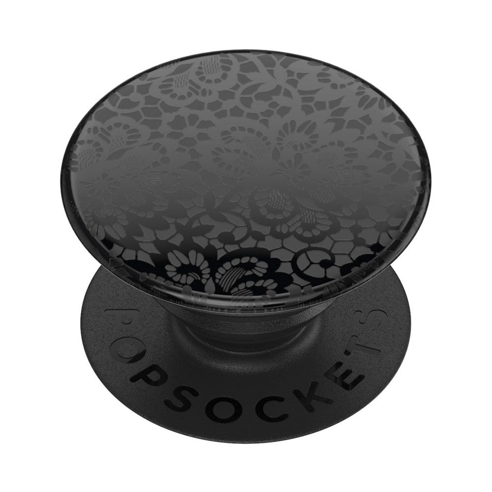 POPSOCKETS PopGrip Aftageligt Greb m. Standerfunktion - Lace Noir