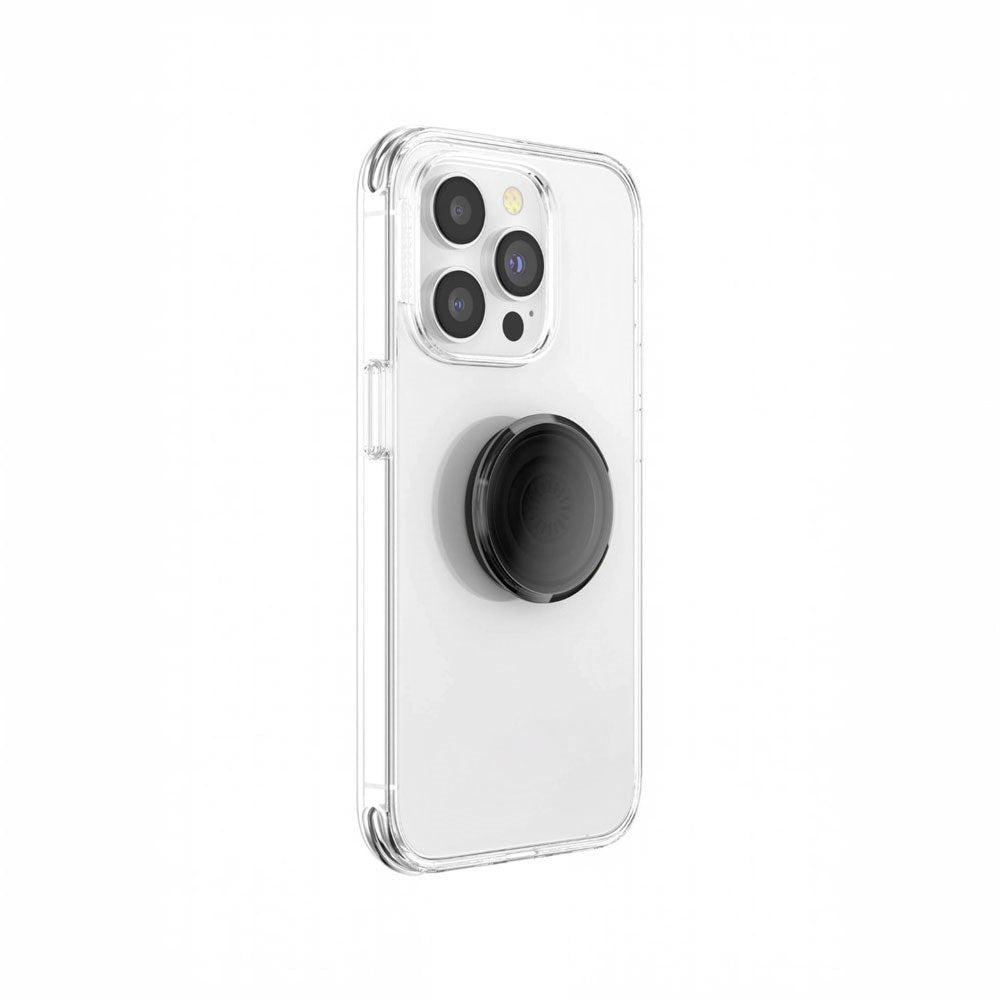 POPSOCKETS PopGrip Aftageligt Greb m. Standerfunktion -Transluscent Black