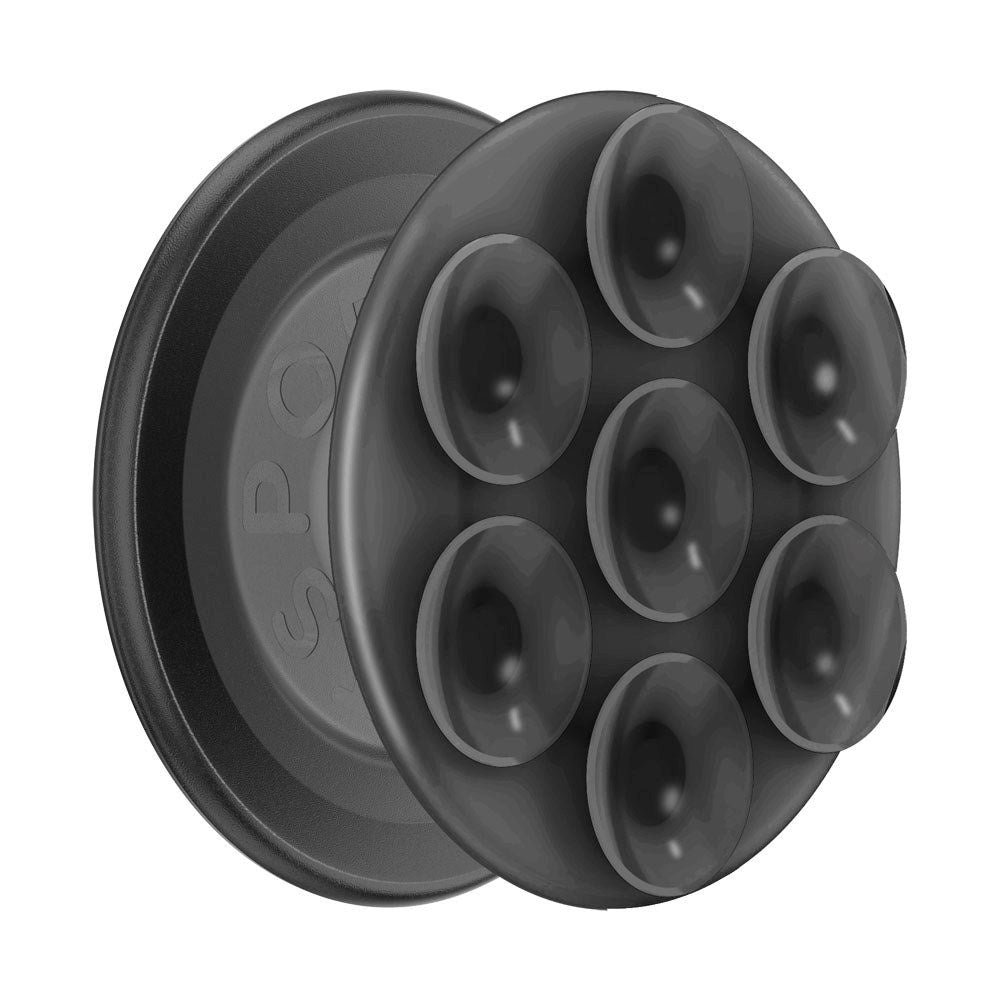 POPSOCKETS PopGrip Translucent Black MagSafe Aftageligt Greb - Sugekopper