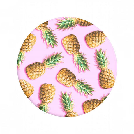 POPSOCKETS Basic Grip med Standerfunktion - Pineapple Palooza