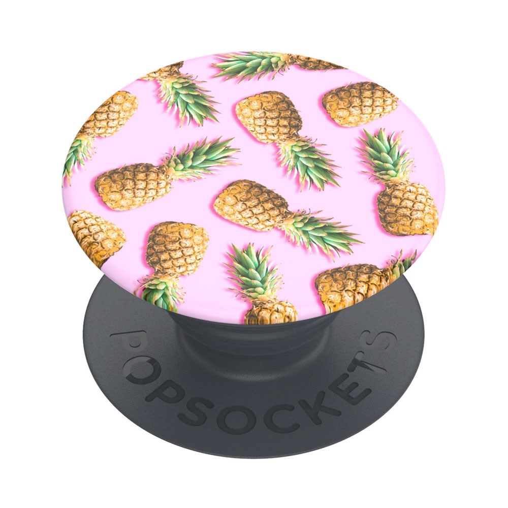 POPSOCKETS Basic Grip med Standerfunktion - Pineapple Palooza