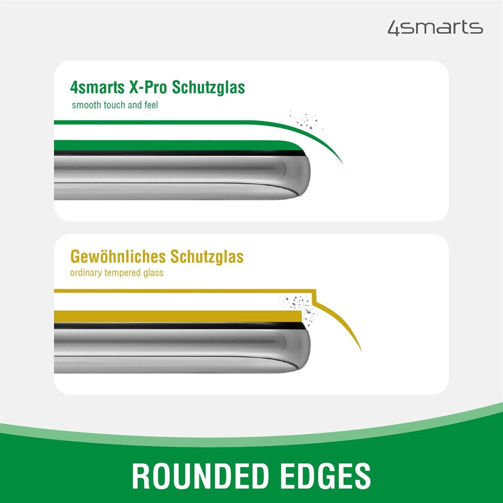 iPhone 14 4smarts Second Glass X-Pro 360° beskyttelsessett Premium - MagSafe-kompatibel - (deksel + skjermbeskytter)