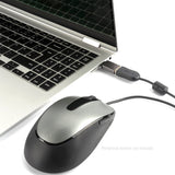 4smarts USB-C til USB-A-adapter - 2-pakning - Svart