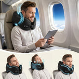 Tech-Protect ComfortRest Nakkepude til Rejse - Sort