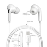 4smarts Melody Digital Basic Headset med USB-C Kabel - Hvid