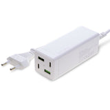 MultiGaN 4Smarts 65W Hurtig Lader station (USB-C & USB-A) - Hvid