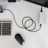 MultiGaN 4Smarts 65W Hurtig Lader station (USB-C & USB-A) - Hvid