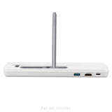 4smarts Active 4in1 USB Hub m. Microsoft Surface Penneholder - Hvit