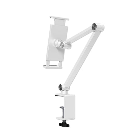 4Smarts ErgoFix H9 Universal skrivebordsholder for smarttelefoner og nettbrett - Hvit